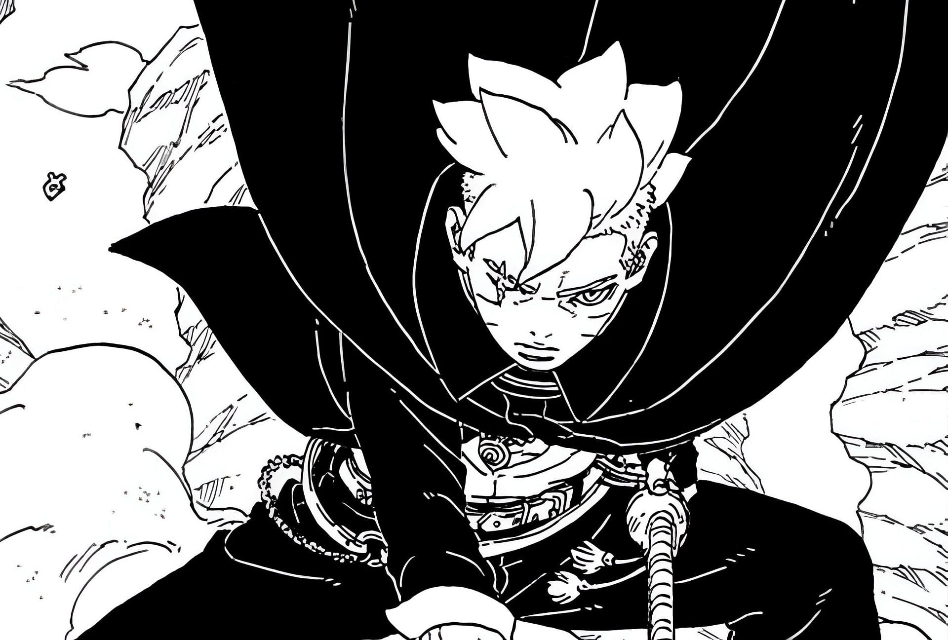 Boruto as seen in the manga (Image via Shueisha)